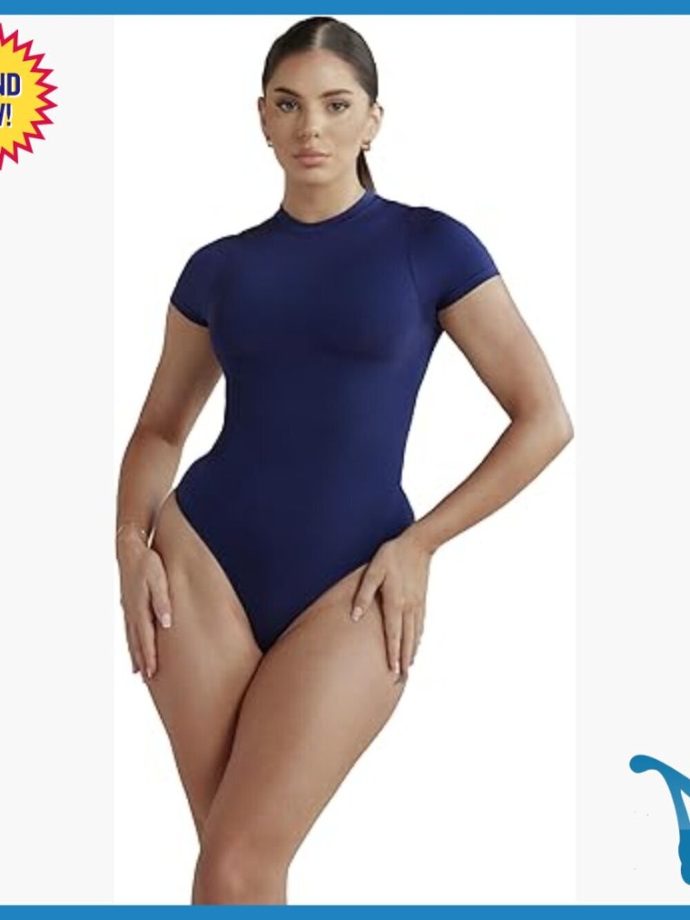 Seamless Shapewear Bodysuit Medium Firm Sculpting Adjustable Torso
